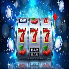 Tampilan permainan slot modern dengan fitur bonus dan jackpot di dominojp